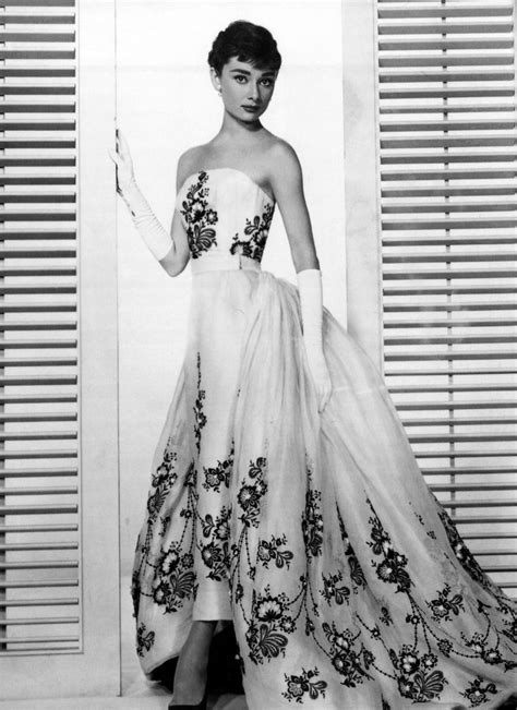 audrey hepburn dress givenchy sabrina|Audrey Hepburn Givenchy wedding dress.